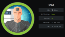 Omni HackTheBox